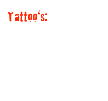 Tattoo‘s: Ist zwar schon eine weile her, aber das Armtattoo meiner Schwester und zum einen ebenfalls auf dem Oberarm gestochen Tattoo eines Freundes die ich gestalten durfte. 
Aber das war nur Farbe und Papier sie waren mutig genug es sich unter die Haut piecksen zu lassen, respekt ;P
Ich hoffe dass ich bald schönere Fotos von den Tattoos zeigen kann, aber die bisherigen könnt ihr im Atelier anschauen.